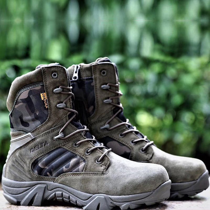 Experience Unmatched Performance with Delta High-Top Training Boots Combat