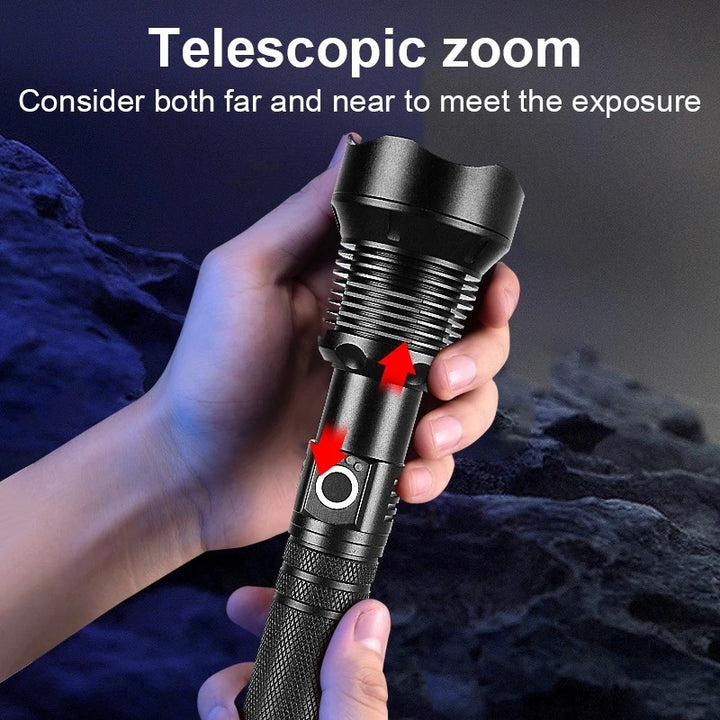 Aluminum Alloy Telescopic Zoom Usb Charging