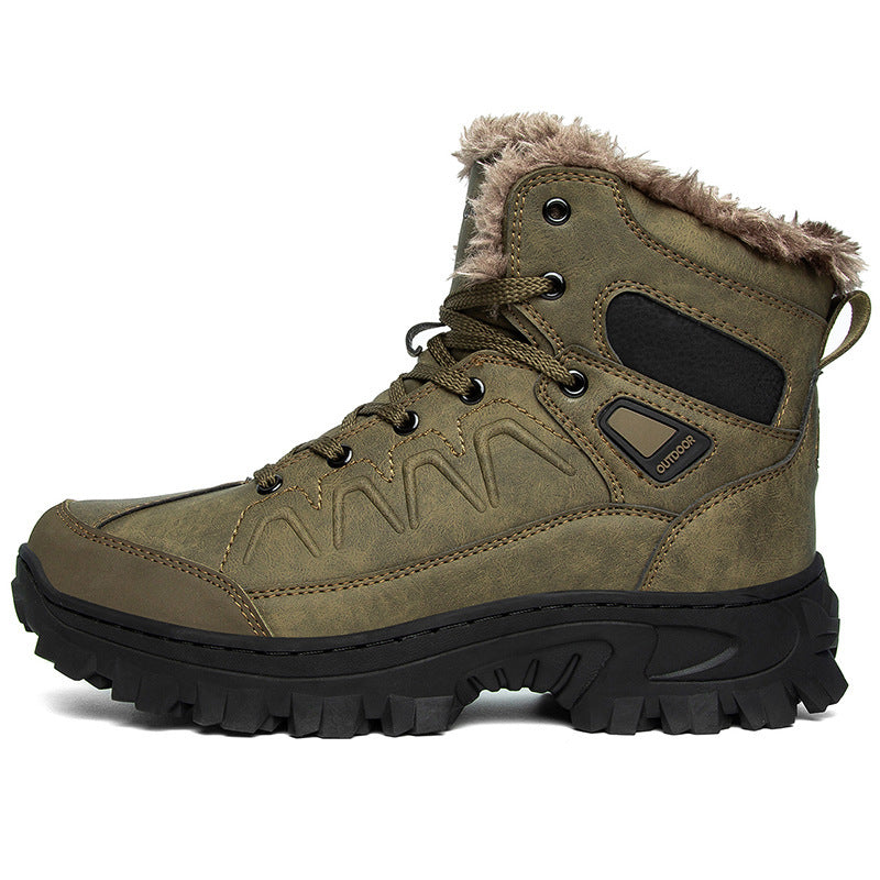 Warm High Top Outdoor Cotton Shoes