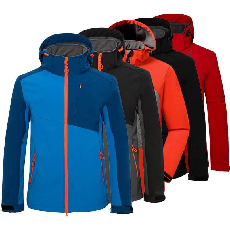 Men's outdoor mountaineering storm suit