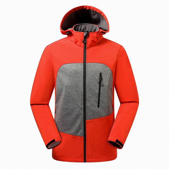 Men's outdoor mountaineering storm suit