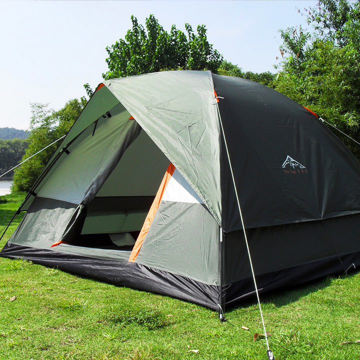 Tent 4 People To Build A Double Deck Family