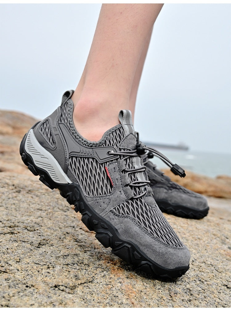 Soft-soled Mesh Surface Hiking Shoes