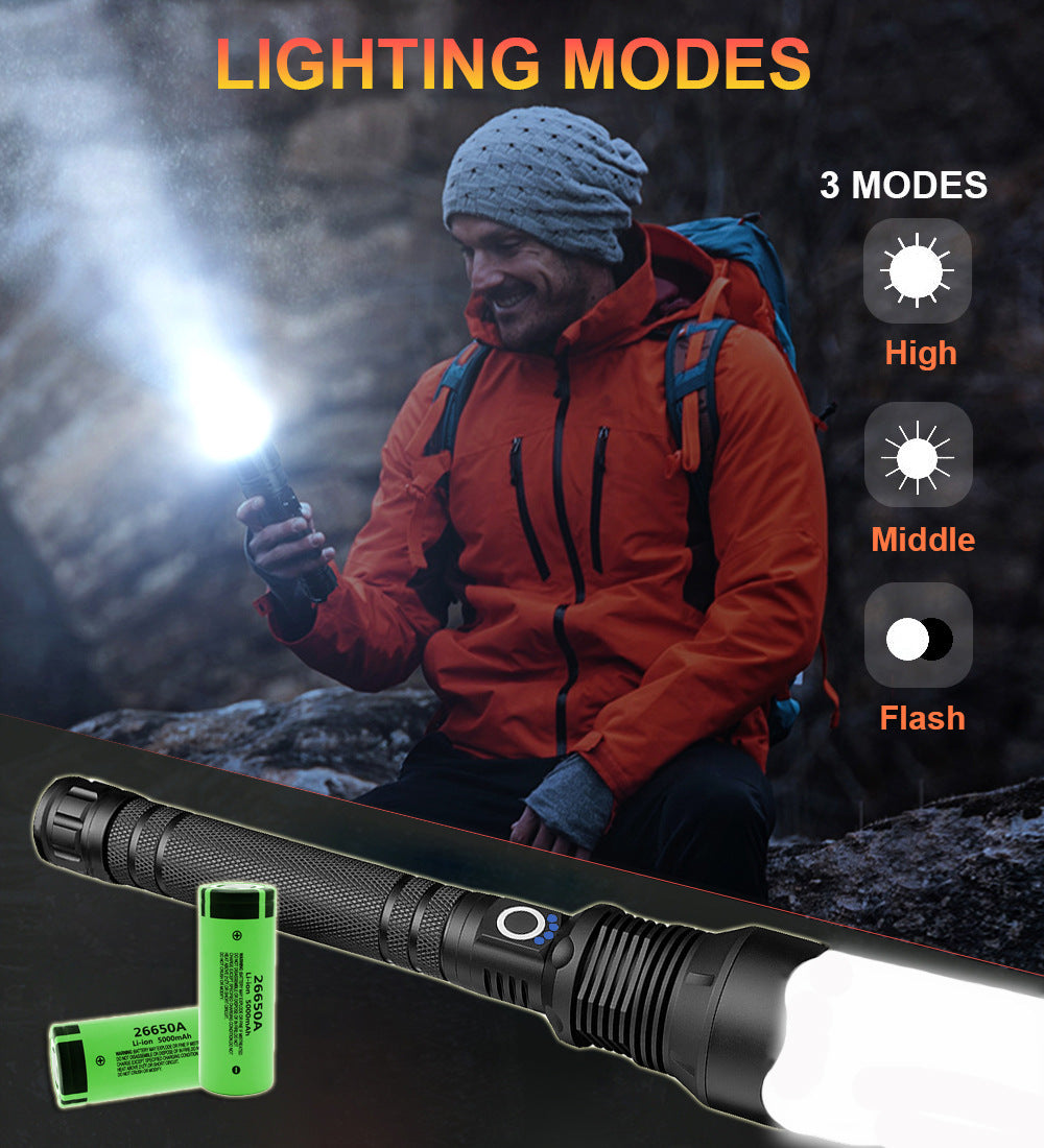 Aluminum Alloy Telescopic Zoom Usb Charging