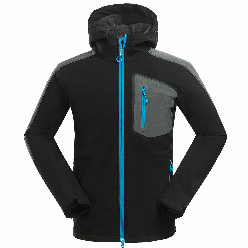 Leisure Sports Clothing Complex Soft Shell Jacket