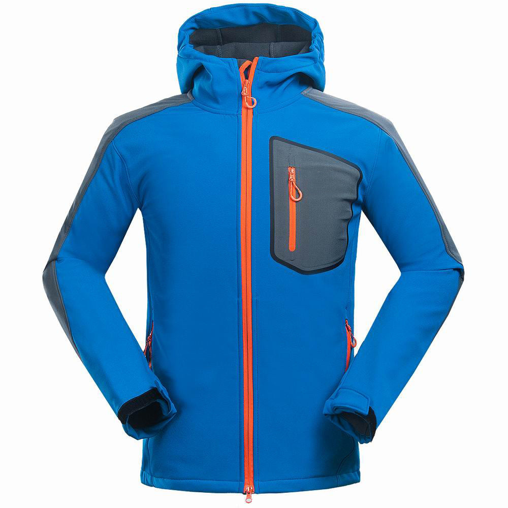 Leisure Sports Clothing Complex Soft Shell Jacket
