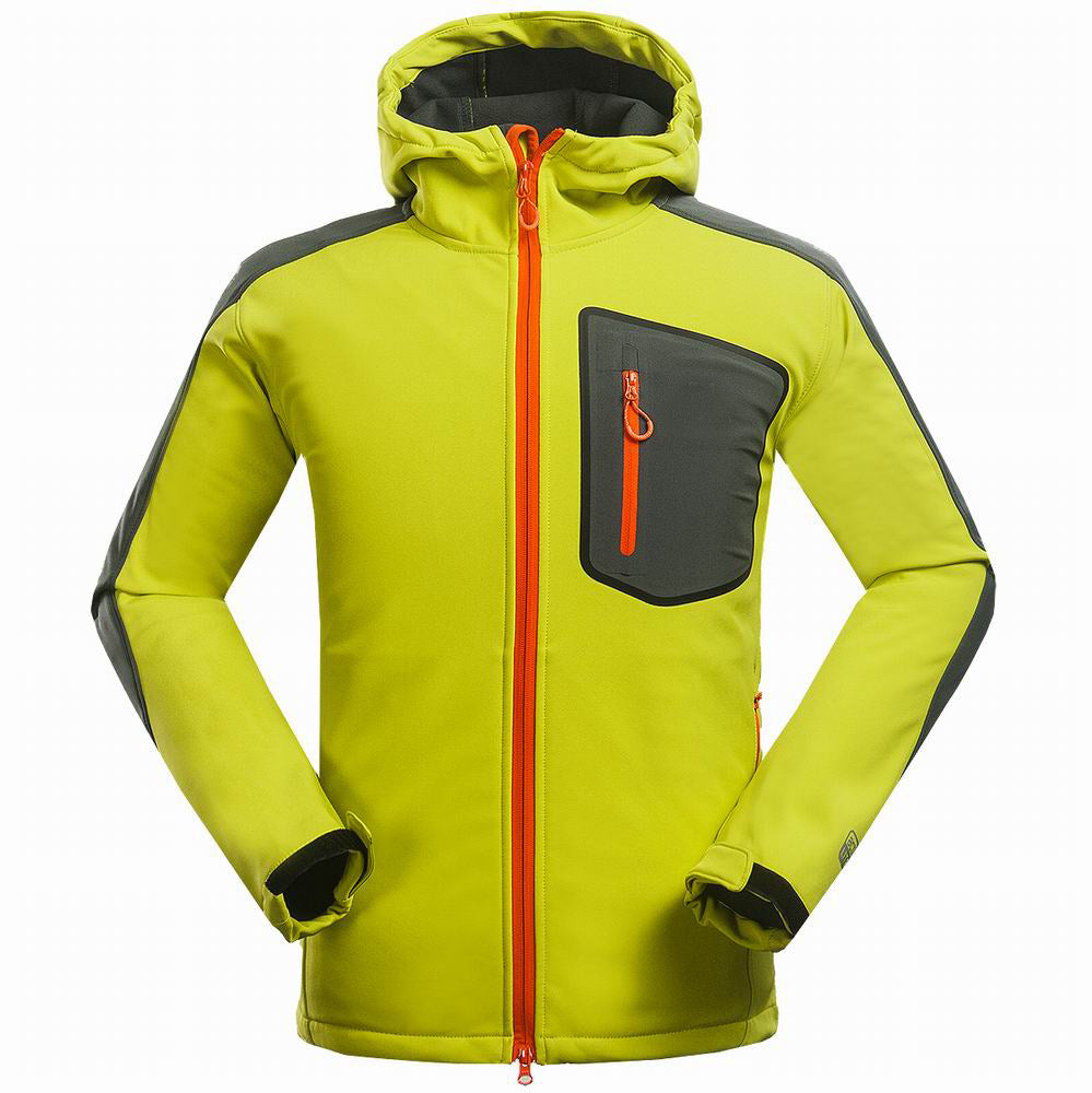 Leisure Sports Clothing Complex Soft Shell Jacket