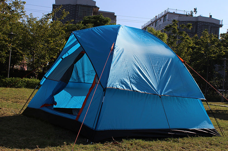 Tent 4 People To Build A Double Deck Family