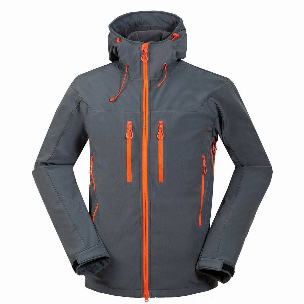 Outdoor complex soft shell jacket
