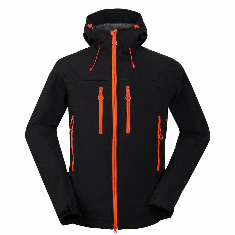 Outdoor complex soft shell jacket
