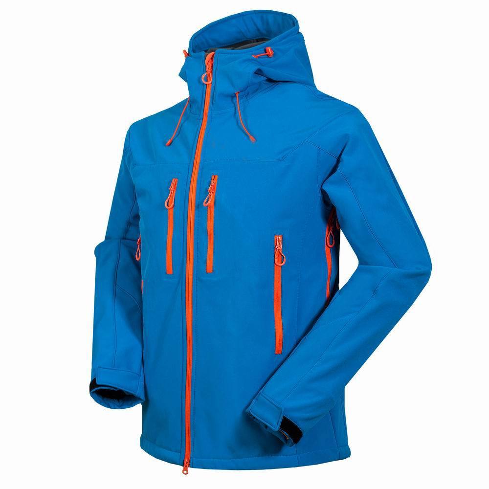 Outdoor complex soft shell jacket