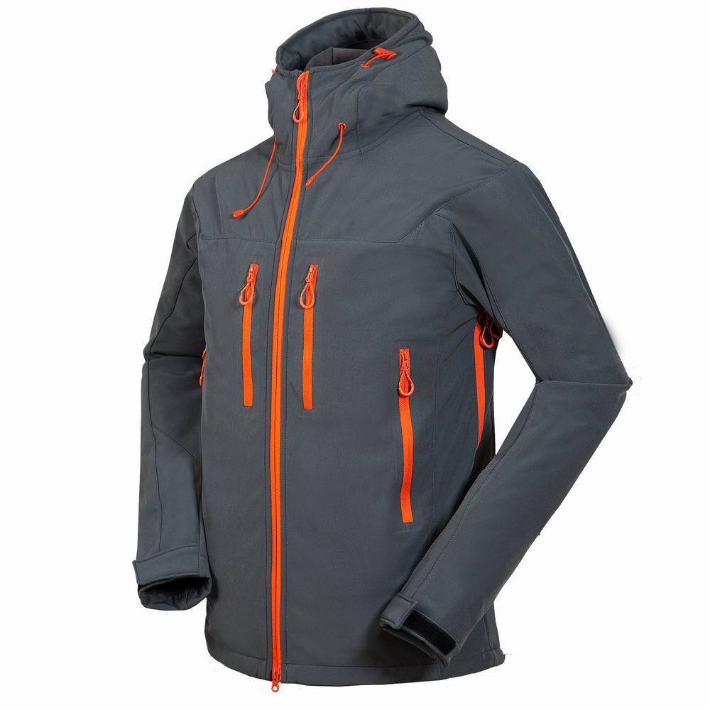 Outdoor complex soft shell jacket