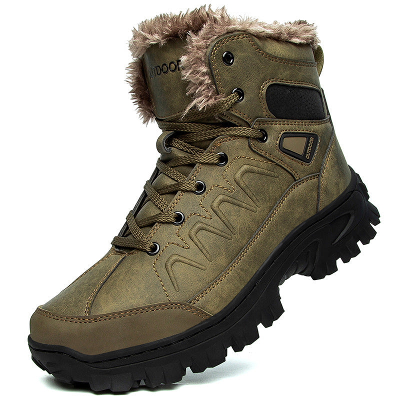 Warm High Top Outdoor Cotton Shoes