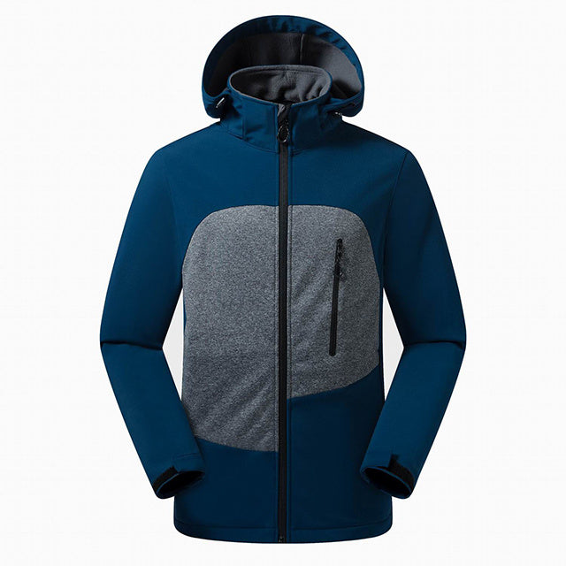 Men's outdoor mountaineering storm suit