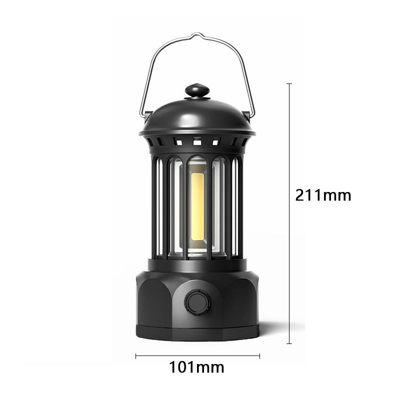Portable Tent Light Retro Barn Lantern