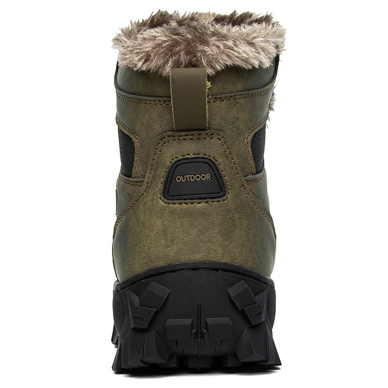 Warm High Top Outdoor Cotton Shoes