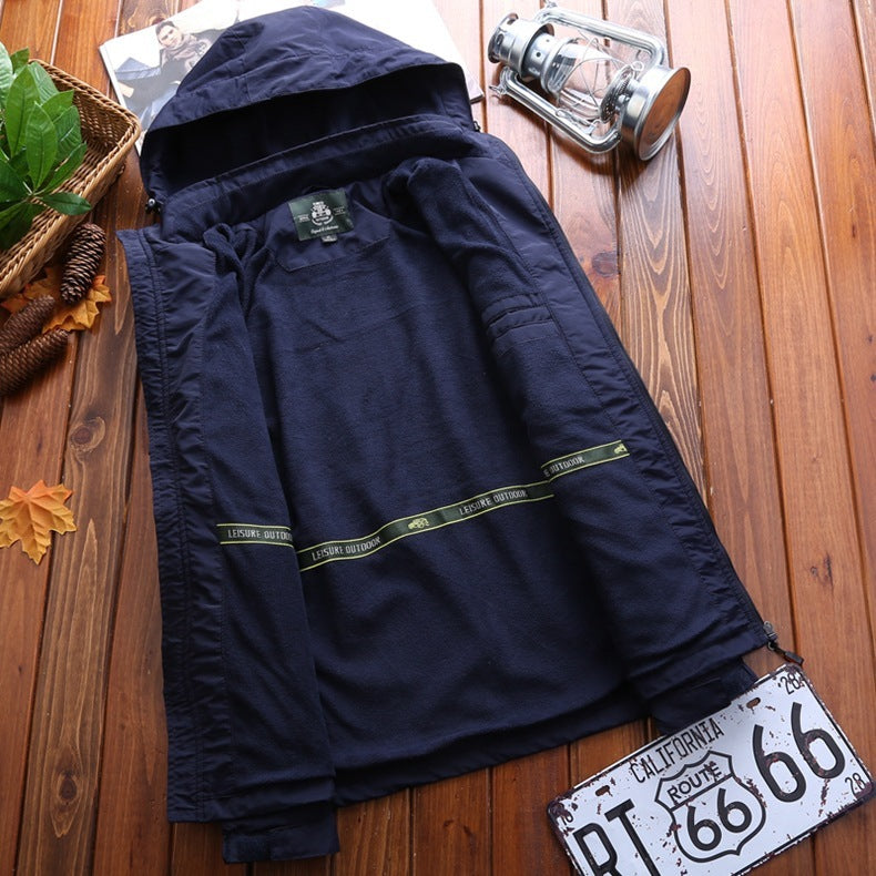 Winter clothing velvet jacket