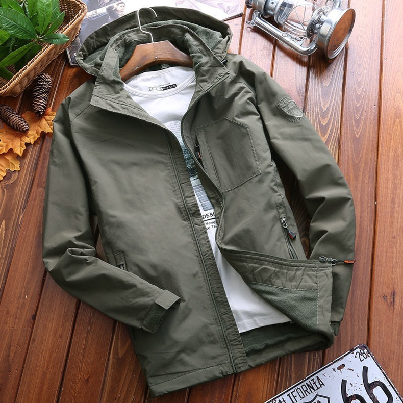 Winter clothing velvet jacket