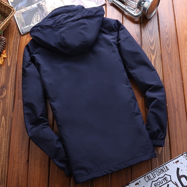 Winter clothing velvet jacket