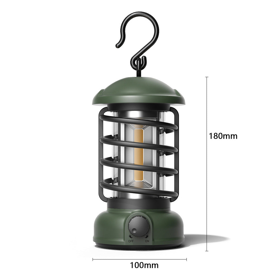 Portable Tent Light Retro Barn Lantern