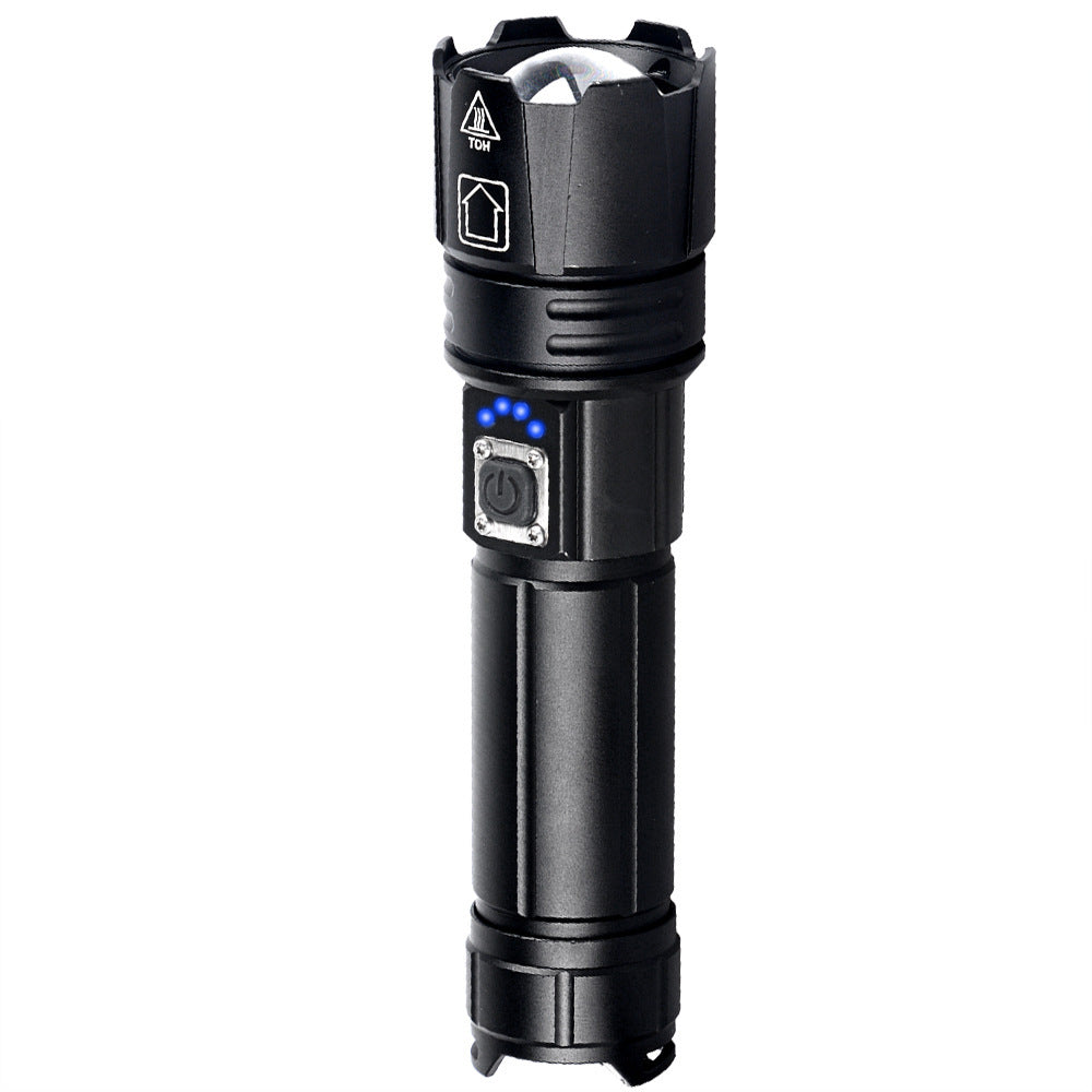 USB Rechargeable Outdoor Strong Light Flashlight