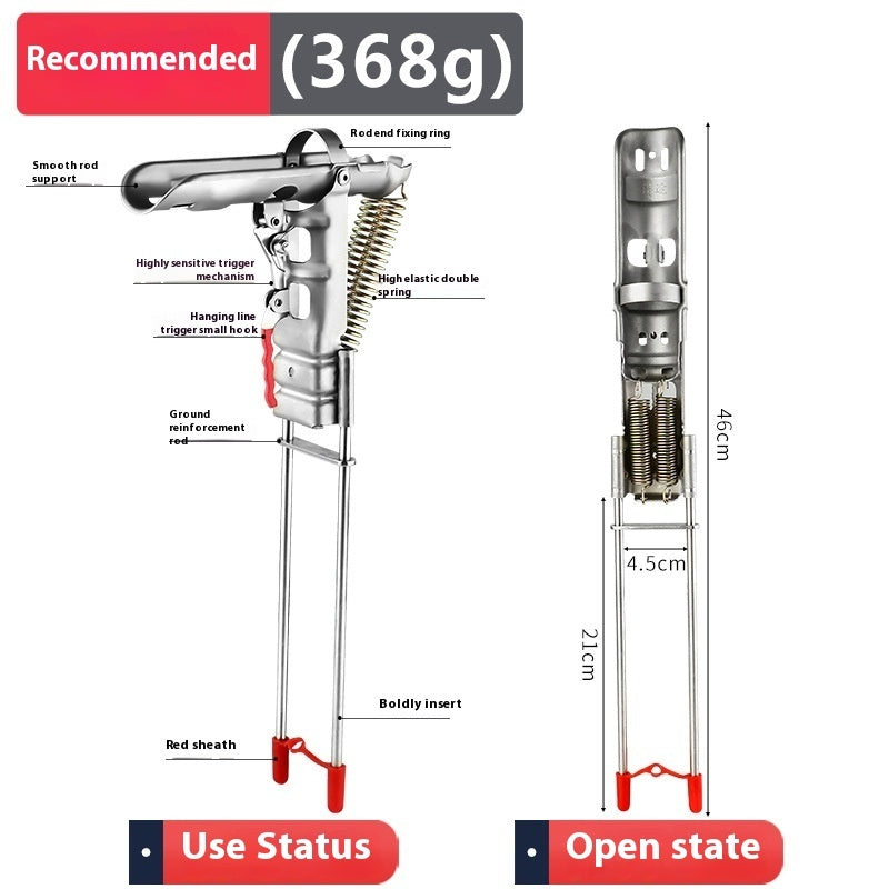 Fishing Rod Holder Spring Automatic