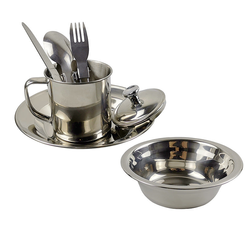 Outdoor Camping Single Stainless Steel