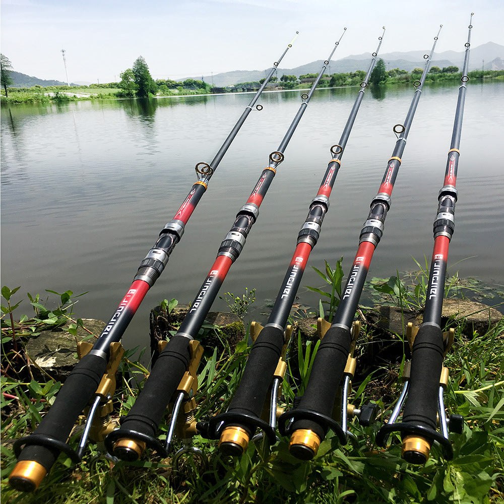 Super Hard Telescopic Rod Carbon Fiber