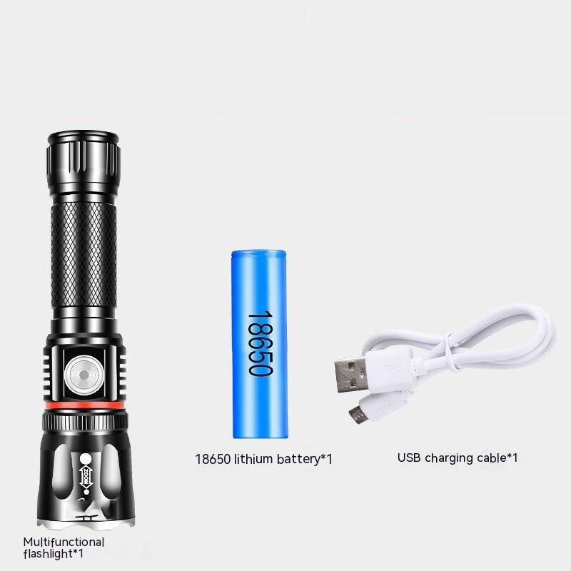 Multifunctional T6 Strong Light Flashlight