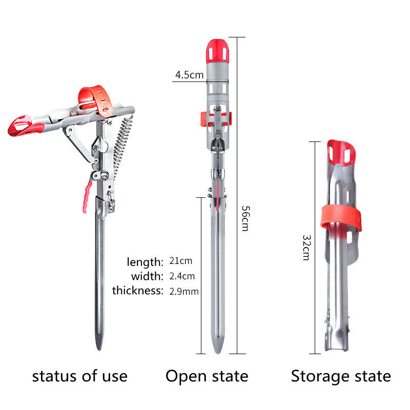 Angle Fishing Pole Tackle Bracket