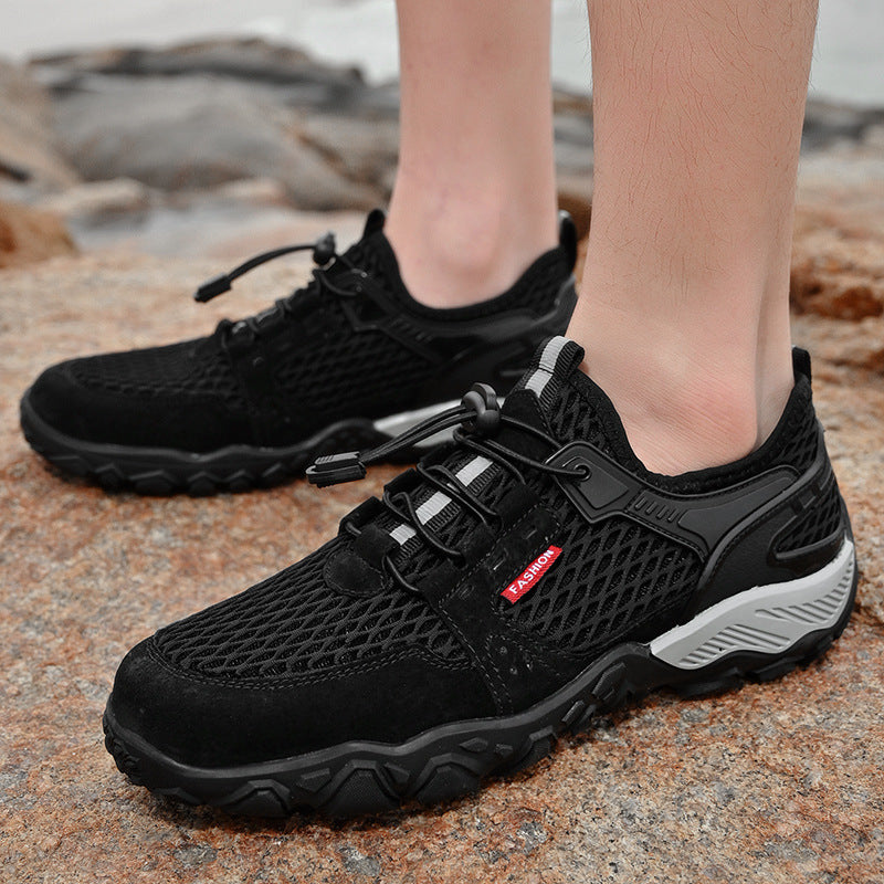 Soft-soled Mesh Surface Hiking Shoes
