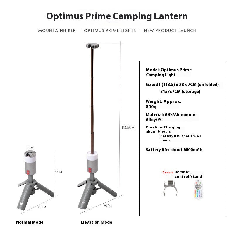 Portable Camping Lantern Multi-functional Outdoor