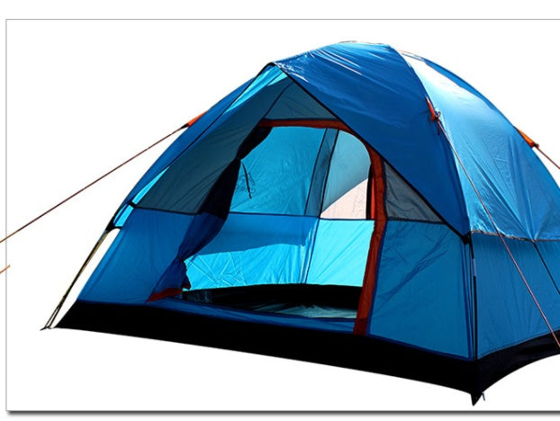 Tent 4 People To Build A Double Deck Family